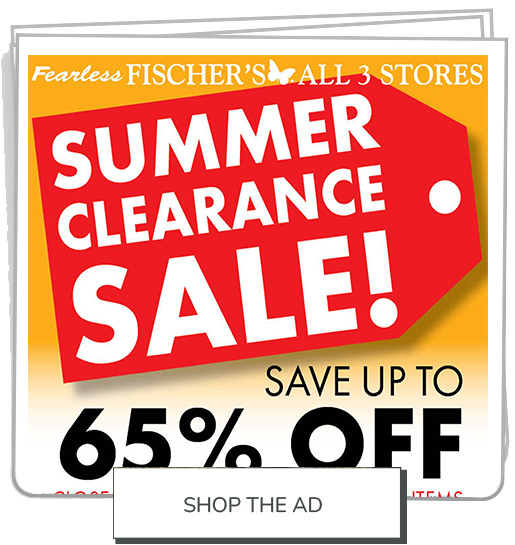 Summer Clearance Sale