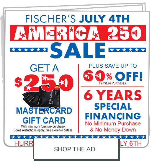 code promo the fisher box Fischer's Furniture & Appliance Current Promotions | Fischer Furniture