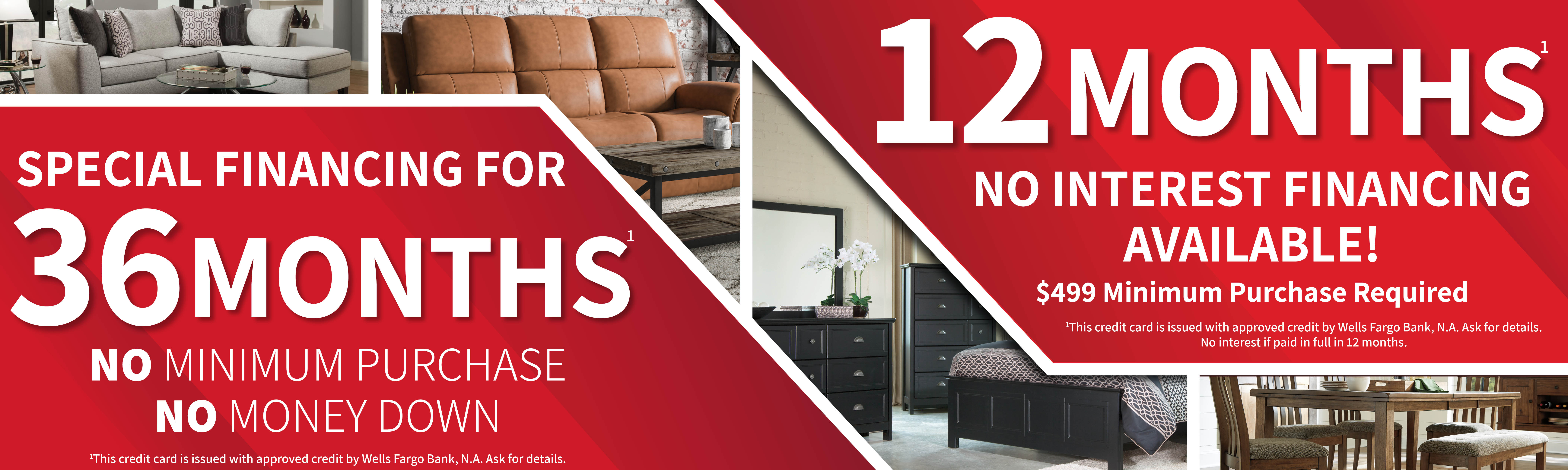 Special Financing for 72 Months