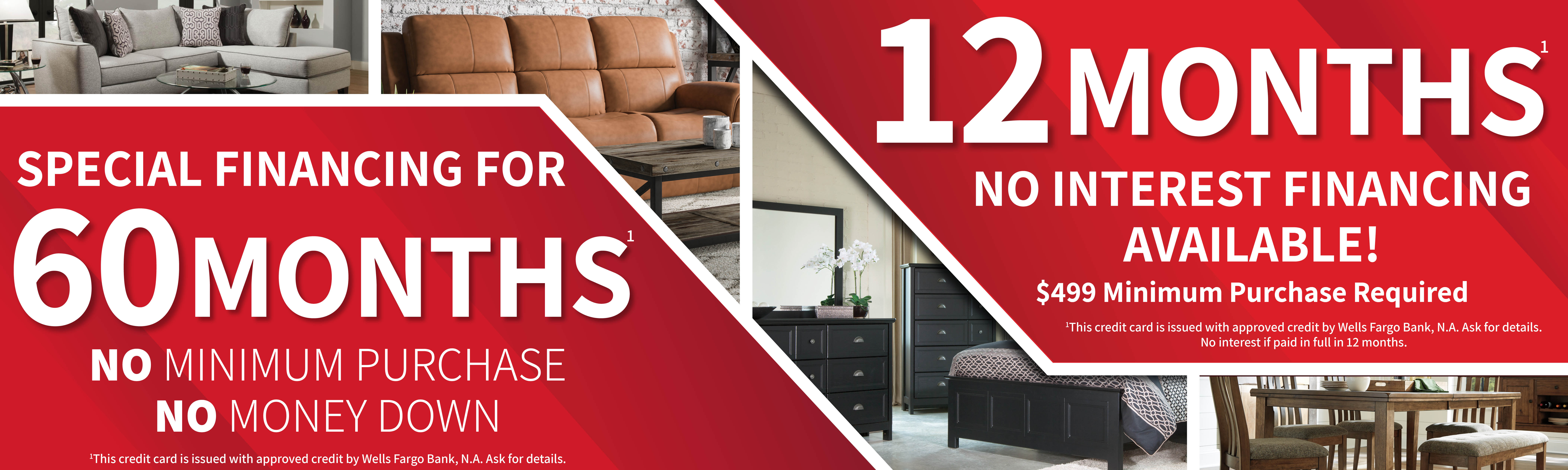 Special Financing for 72 Months