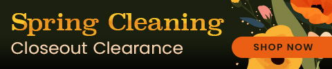 Spring Cleaning Closeout Clearance