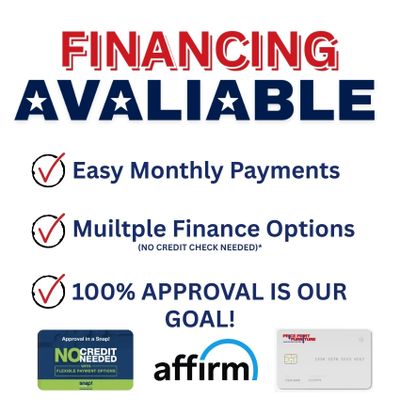 Financing Available