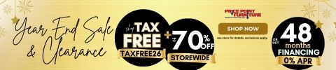 year end sale and clearance - shop tax free plus up to 70% off storewide - use code TAXFREE26 - Shop Now