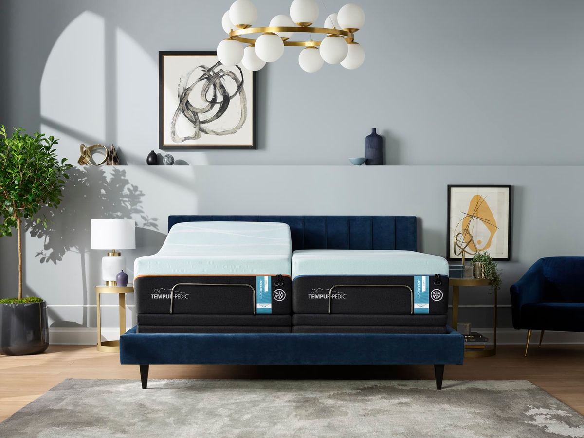 Blue BeautyRest Siver mattress