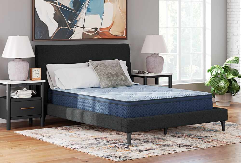 Sierra Sleep® By Ashley® Peak 2.0 Hybrid 12 Medium Tight Top Queen Mattress in a Box