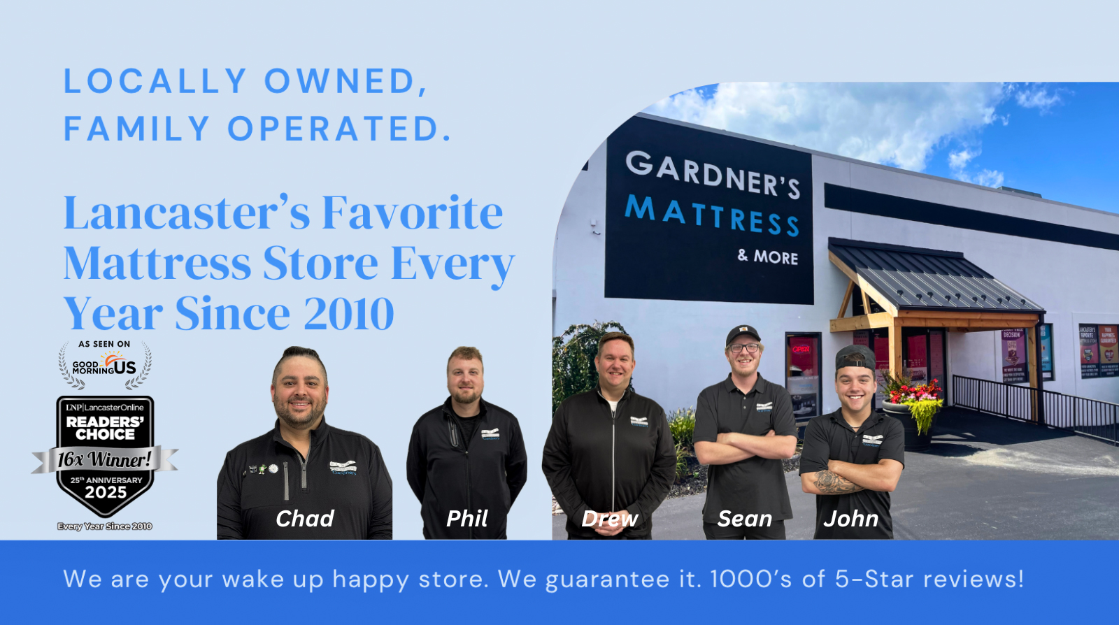 The Gardner's Mattress & More team