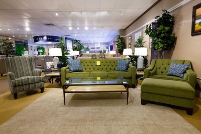 Showroom Floor - Living Room Set Showcase