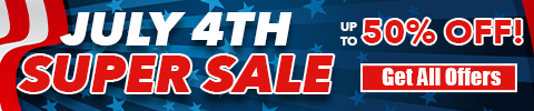 July 4th Super Sale - get offers