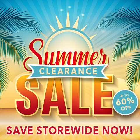 Summer Clearance Sale - Up to 60% Off