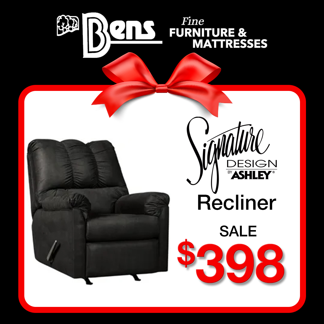 Signature Design By Ashley - Recliner Sale $398 - November 1-30