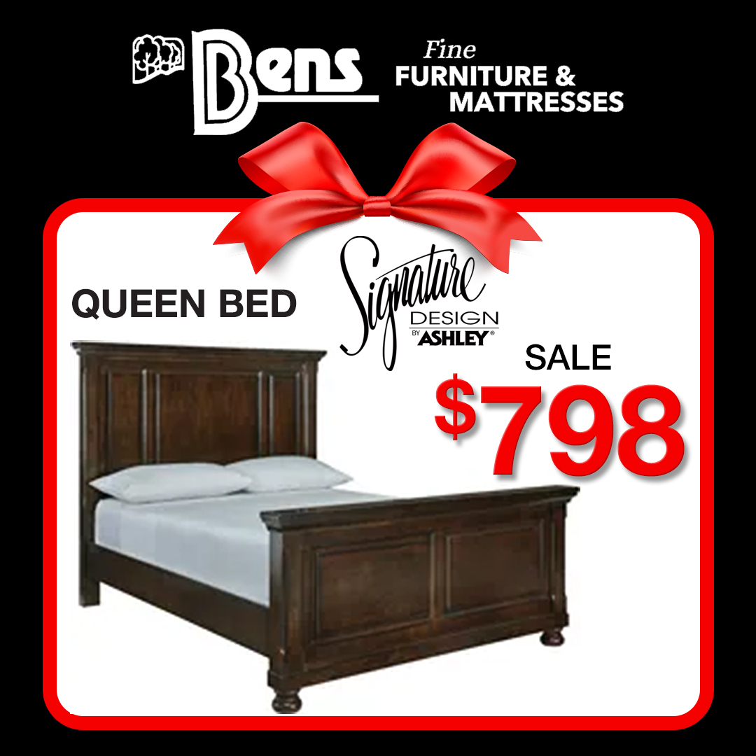 Signature Design By Ashley - Queen Bed Sale $798 - November 1-30