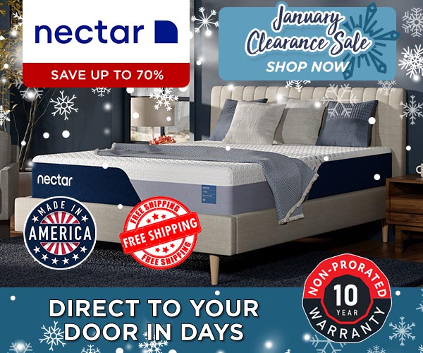 Ben's january clearance Sale - Nectar - Save up to 70%. Direct to your door in days.