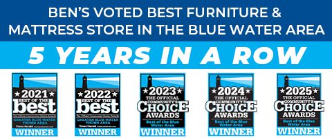 Voted Best Furniture & Mattress Store 5 Years in a Row