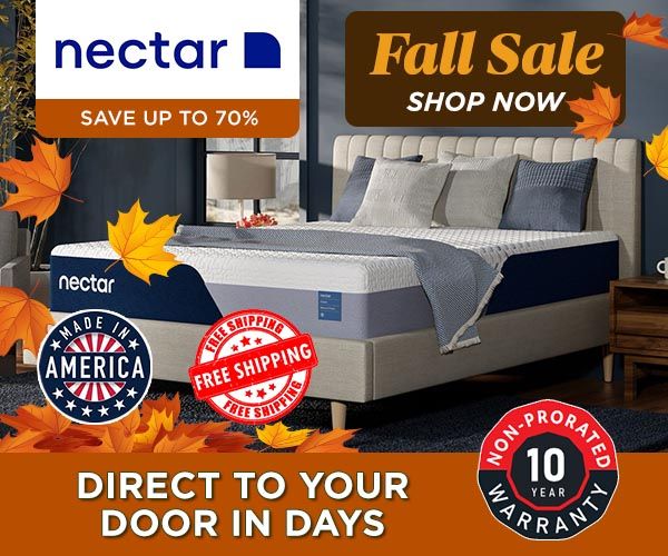 Nectar save up to 70% Fall Sale - Direct to Your Door in Days