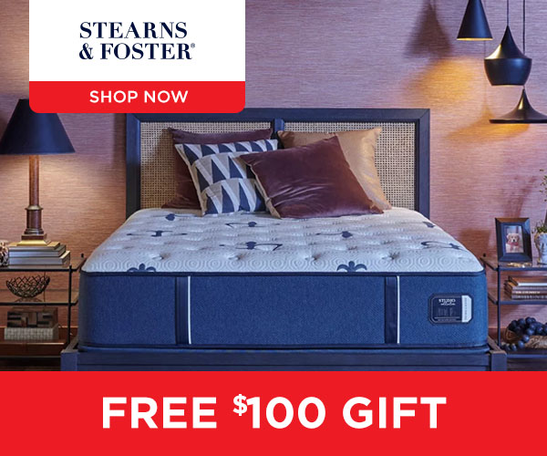 Ben's Labor Day - Stearns & Foster - Free $100 Gift.