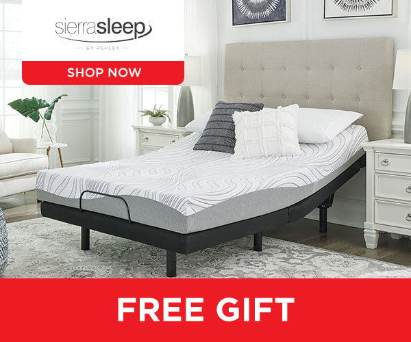 Ben's Labor Day - Sierra Sleep by Ashley - FREE GIFT