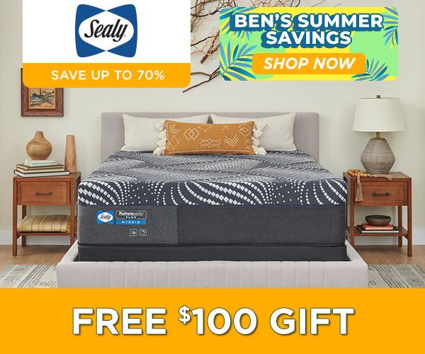 Shop Sealy Save up to 70% - Free $100 Gift