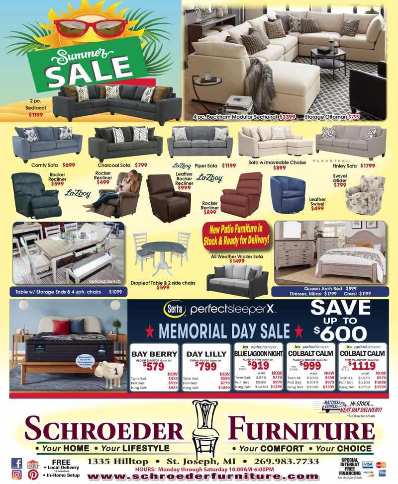 Summer Sale - New Patio Furniture in Stock & Ready for Delivery!