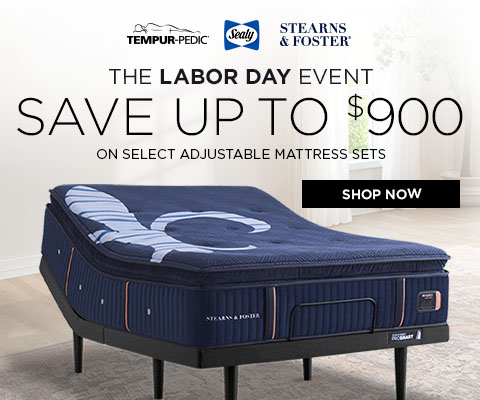 labor day event - tempur sealy - save up to $900. shop now
