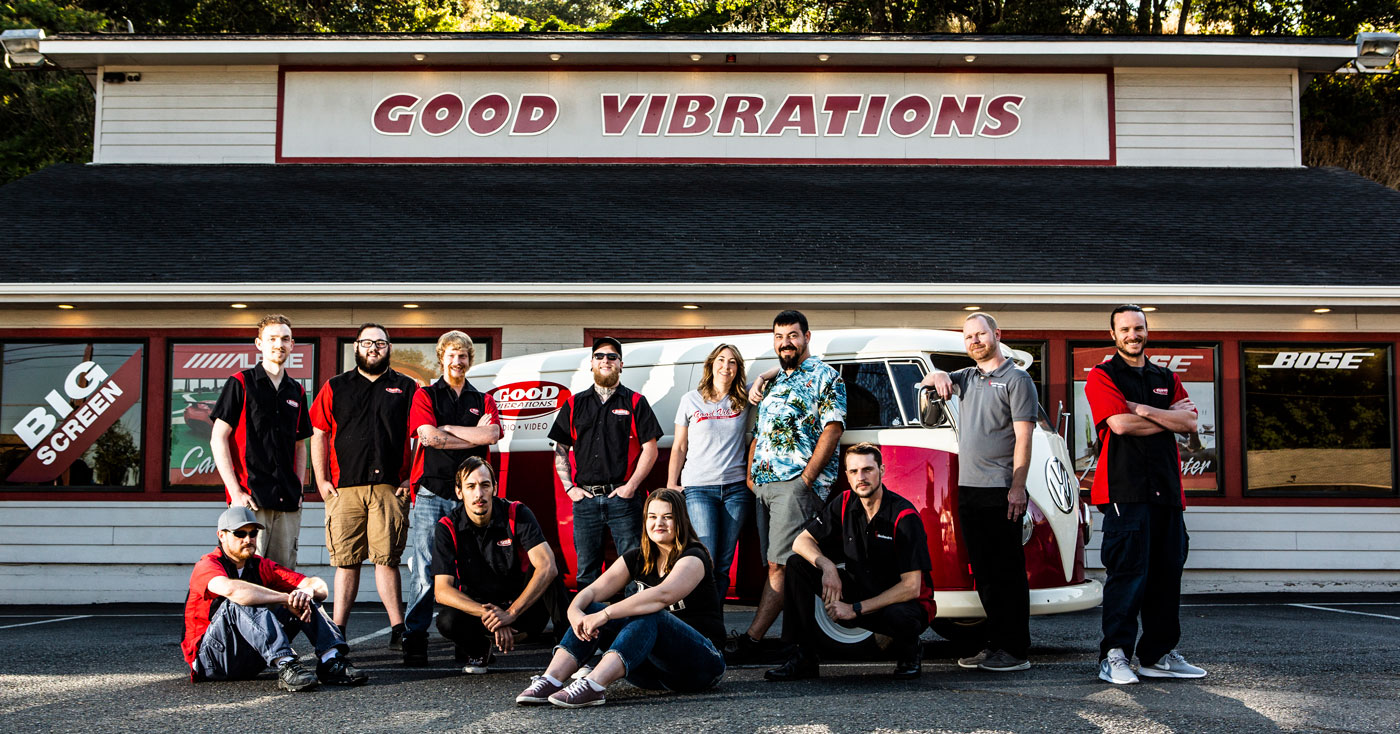 Good Vibrations Storefront with Staff