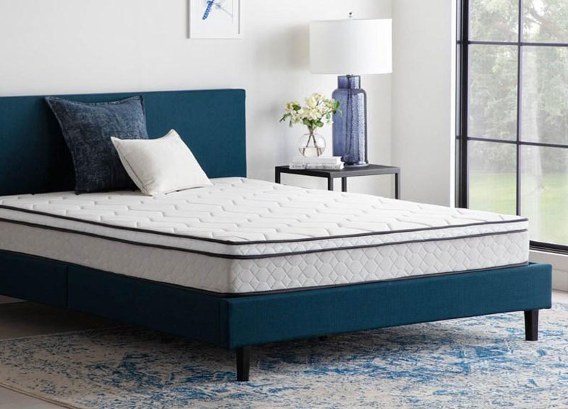 tempur pedic split king hybrid mattress in a modern bedroom