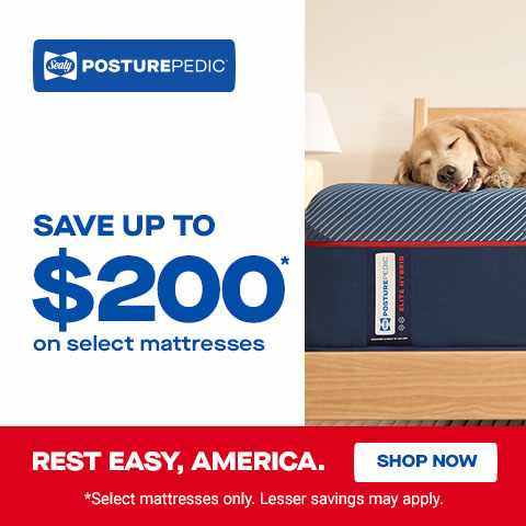Sealy America's Mattress. Save up to $200 on select mattresses.