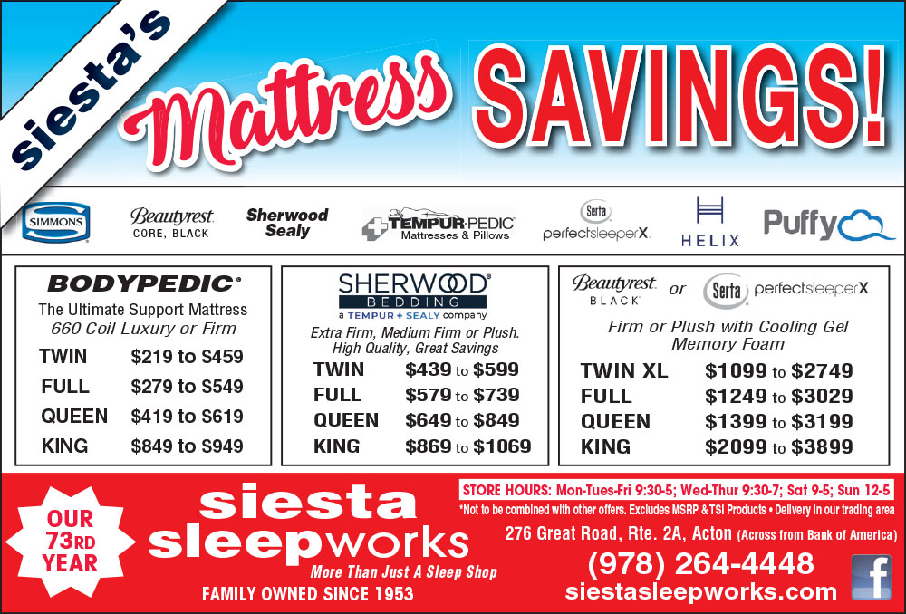 Mattress Savings! Mattress Sale - Many mattresses in stock for quick delivery - Mattresses made in the USA