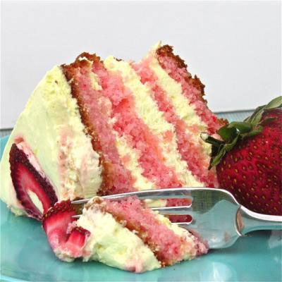 Strawberry Lemon Cake