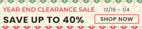 year end clearance sale. save up to 70% 12/18-1/4