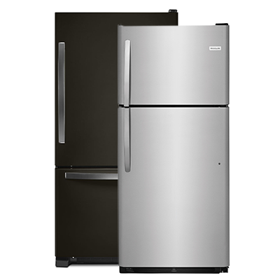 top freezer, bottom freezer refrigerators