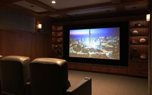 Home theater room