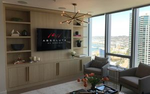 Highrise living room