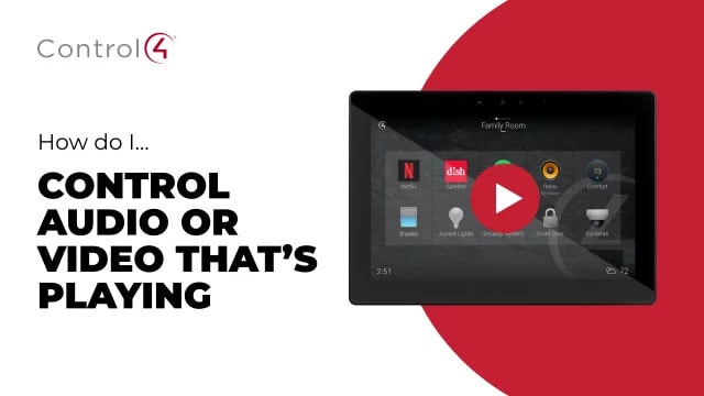How Do I Control Audio and Video?
