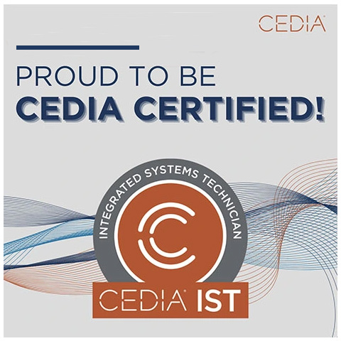 Proud to Be Cedia Certified