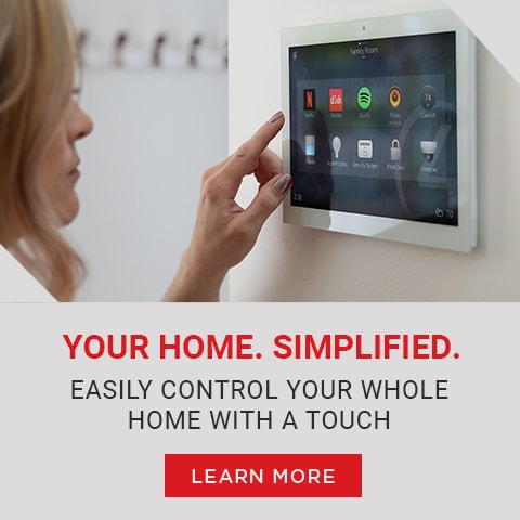 Easily control your whole home with a single touch