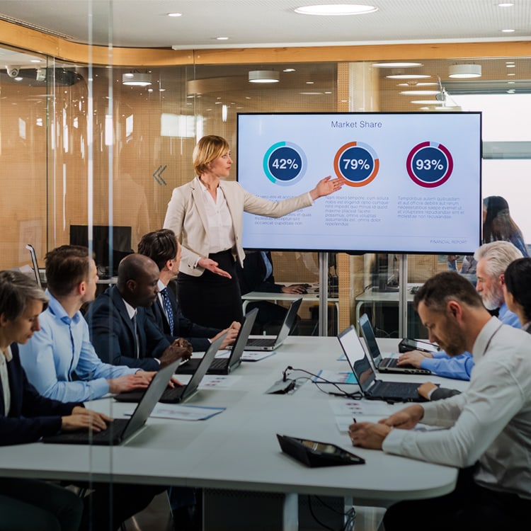 Business people in a Conference Room