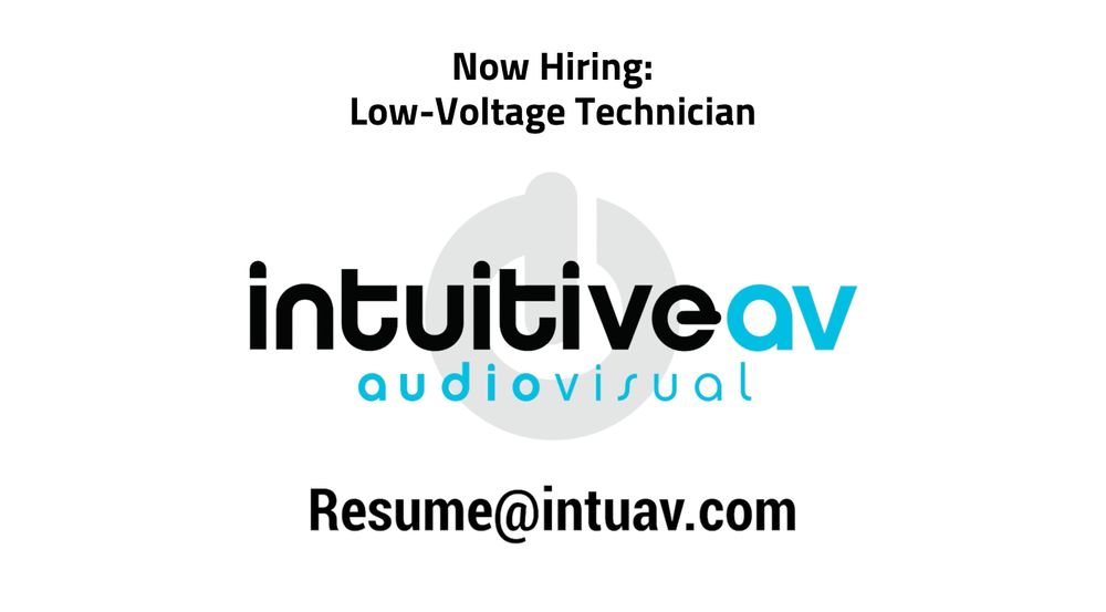 Intuitive AV - Low-Voltage Technician