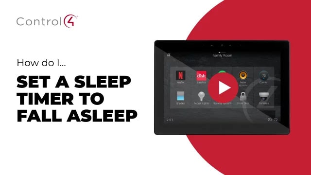 Set a Sleep Timer to Fall Asleep