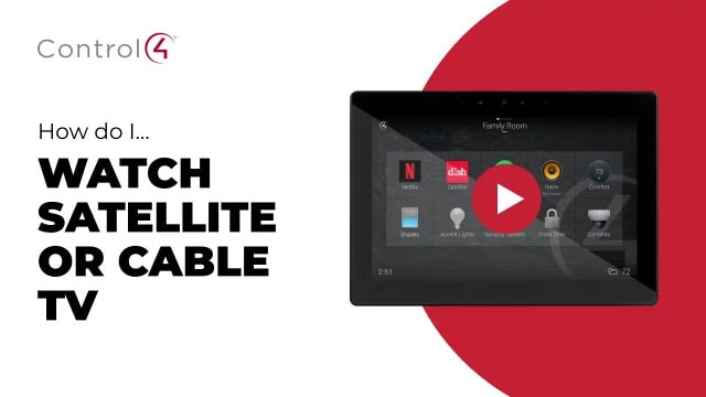 Watch Satellite or Cable TV