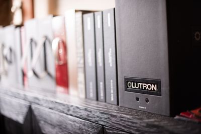 View of Showroom Shelf Equipment