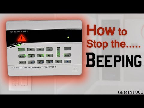 HOW TO SILENCE A GEMINI 801