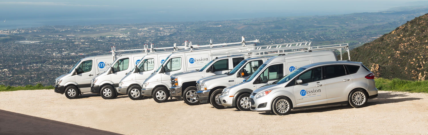 Mission Audio Video vans