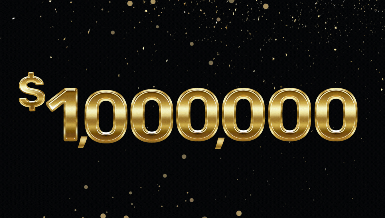Your Chance to Win $1,000,000 is at EXPO!