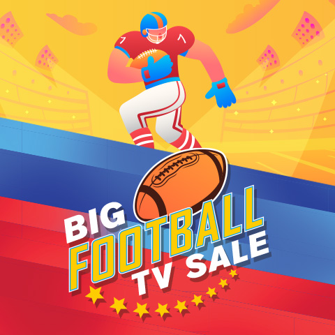 Big Football TV Sale
