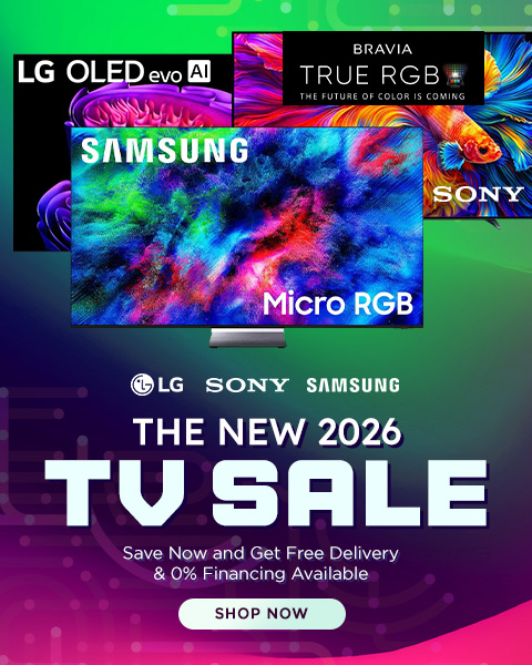 New TV Sale! Shop Now!