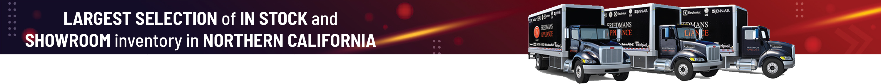 Largest Selection of In Stock and Showroom inventory in Northern California.