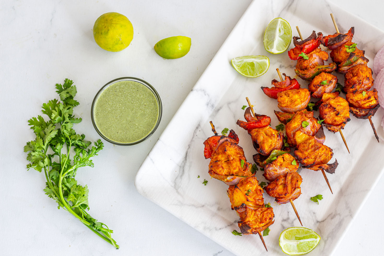 Paneer Tikka & Tandoori Chicken