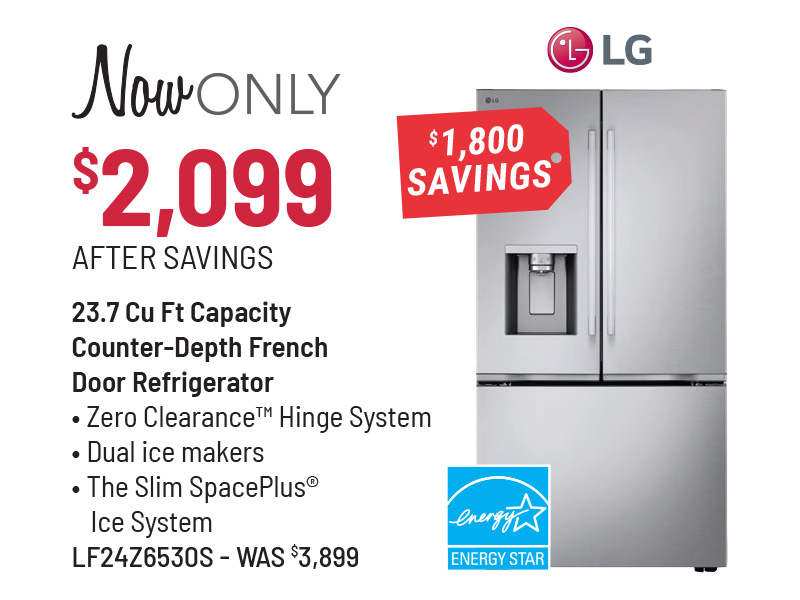 GE Profile Model PYE22KYNFS Refrigerator Was $3,699, Now Only $2,599 After $1,100 Savings