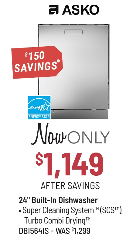 Bosch Model SHP65CM5N Dishwasher Was $1,249, Now Only $989 After $260 Savings