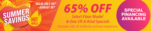 Summer Savings - exclusive rebates and special financing available - Shop Now